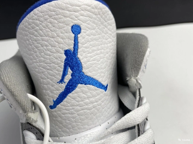 Reps TBK White CT8532-040 Blue Air Jordan 3 Retro 0721